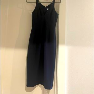 Navy blue midi cocktail dress from Nordstrom’s size XS